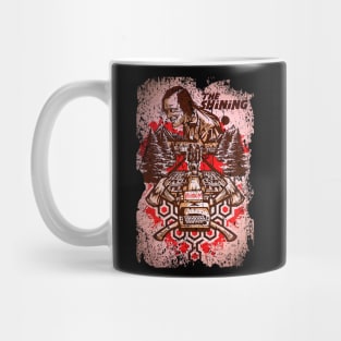 Overlook Hotel Vibes Embrace the Eerie Atmosphere and Iconic Moments of Shining on a Tee Mug